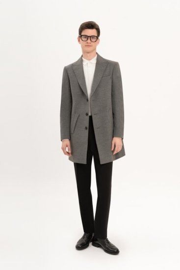 Пальто MAZALTOVMAN премиум Серое