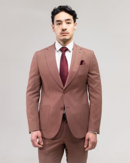 Костюм 2-ка Mazaltovman ярко кирпичного цвета