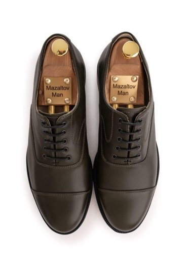 Оксфорды MAZALTOVMAN Болотного цвета