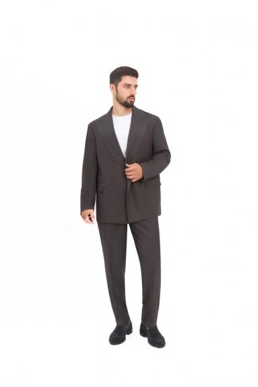Костюм РБР 2-ка Двубортный Коричневый