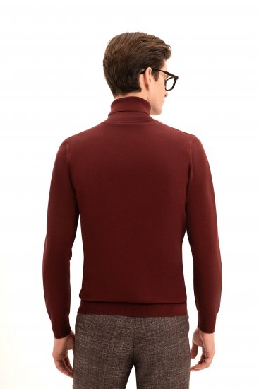 Водолазка МАС Винно-красная