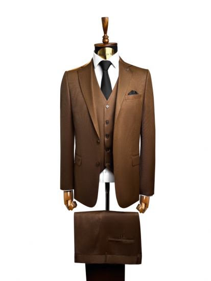 Костюм ФРК 3-ка Светло-коричневый фактурный